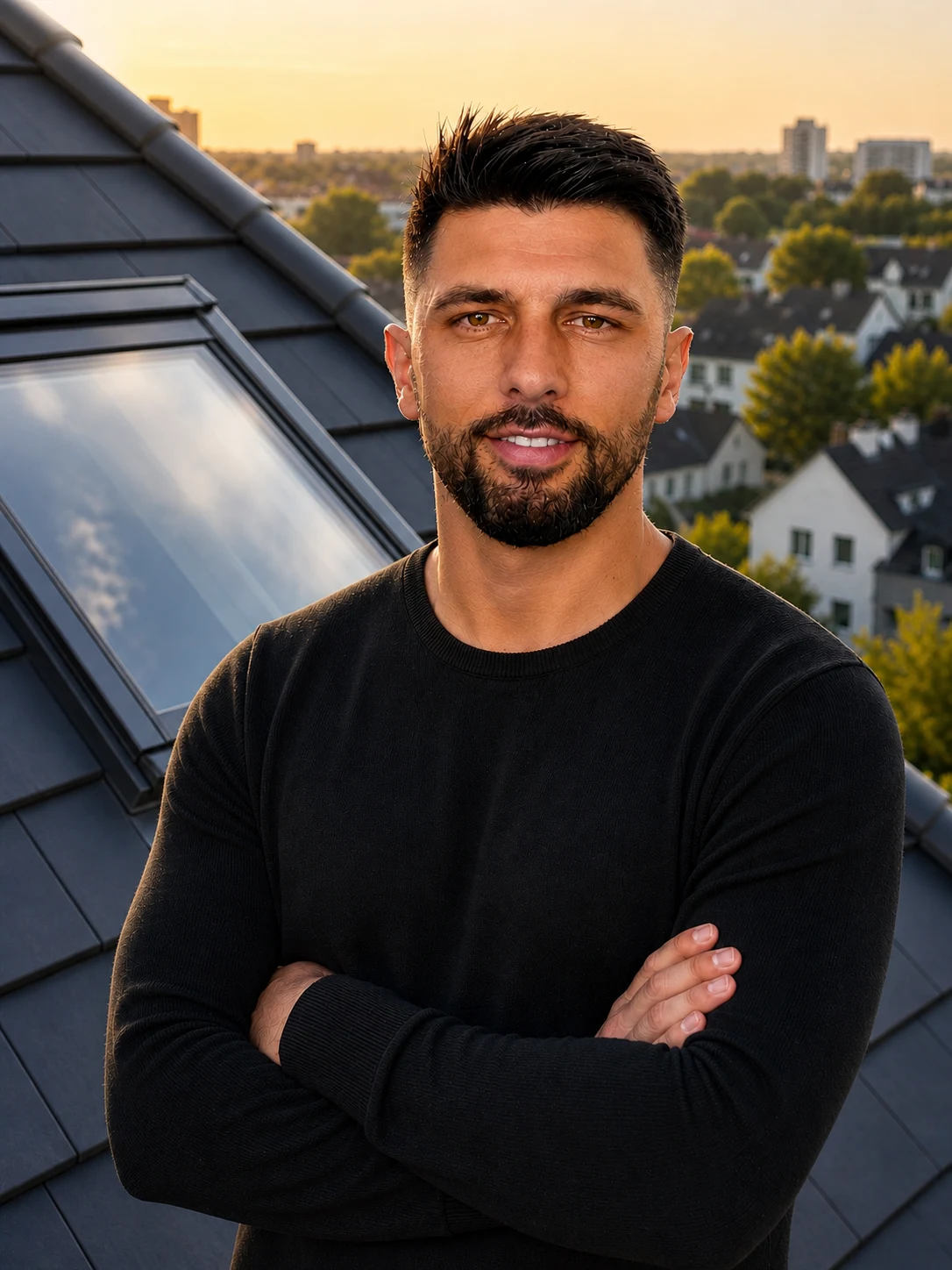 Tim Rex – Dachdeckermeister und Geschäftsführer der Rex Bedachungs GmbH Bochum